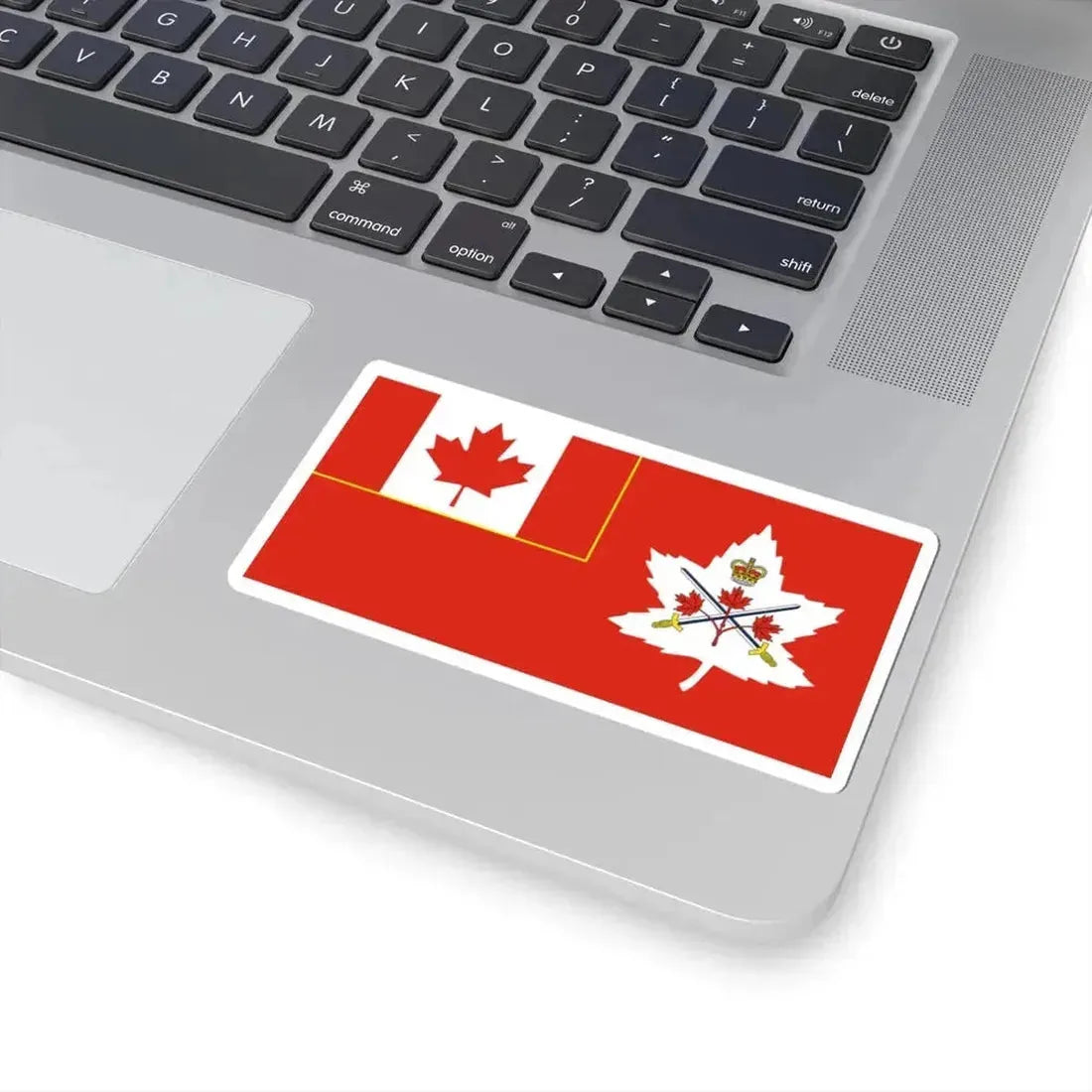 Flag of the Canadian Army (Canada) STICKER Vinyl Kiss-Cut Decal - The Sticker Space