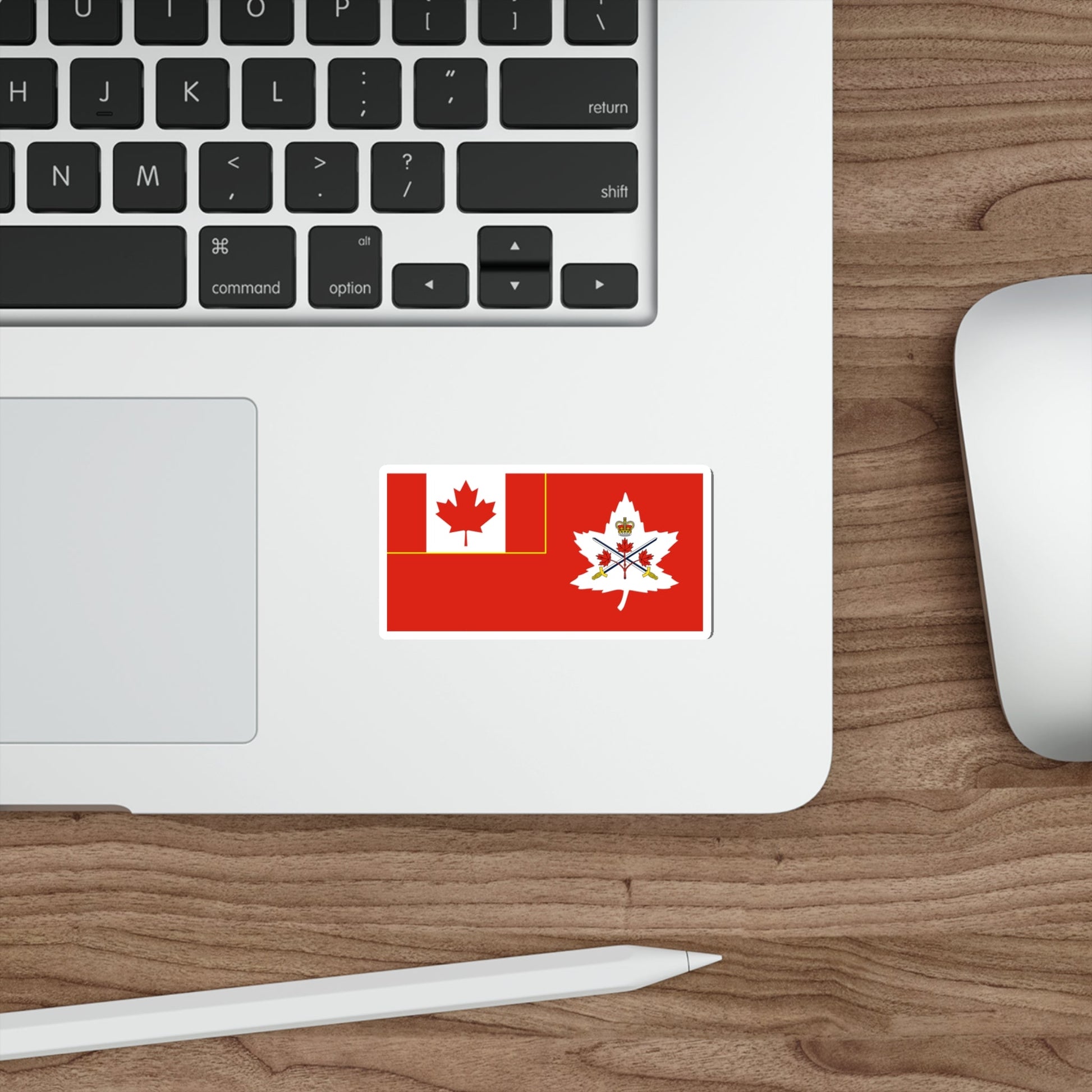 Flag of the Canadian Army STICKER Vinyl Die-Cut Decal-The Sticker Space