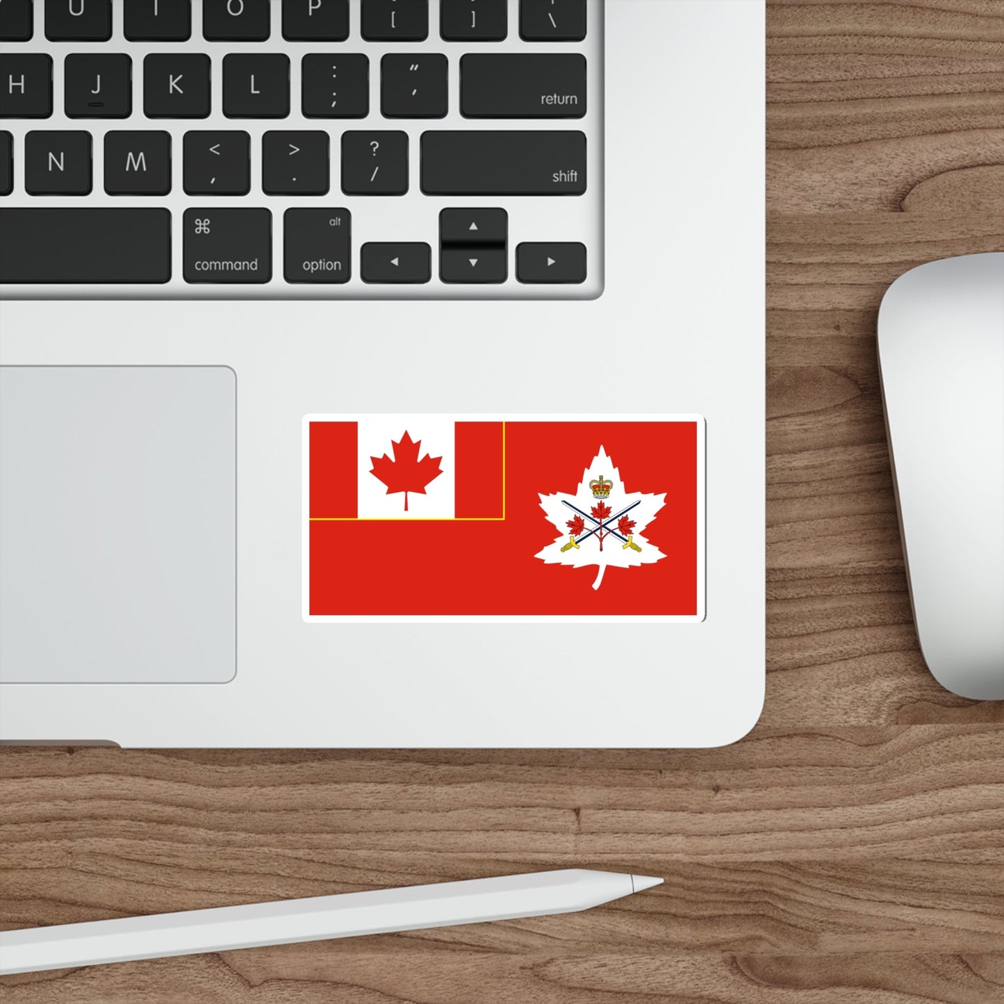 Flag of the Canadian Army STICKER Vinyl Die-Cut Decal-The Sticker Space