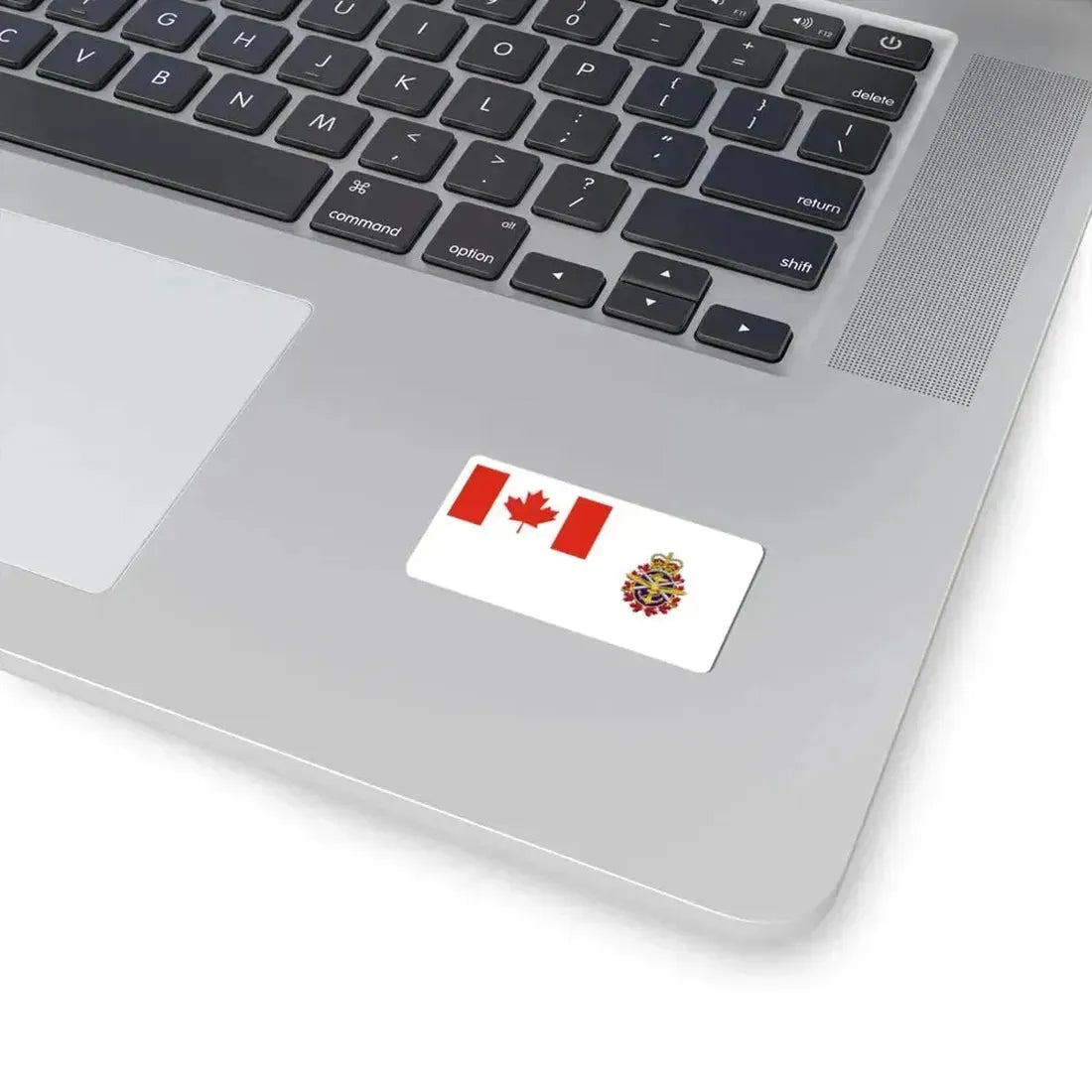 Flag of the Canadian Forces (Canada) STICKER Vinyl Kiss-Cut Decal - The Sticker Space