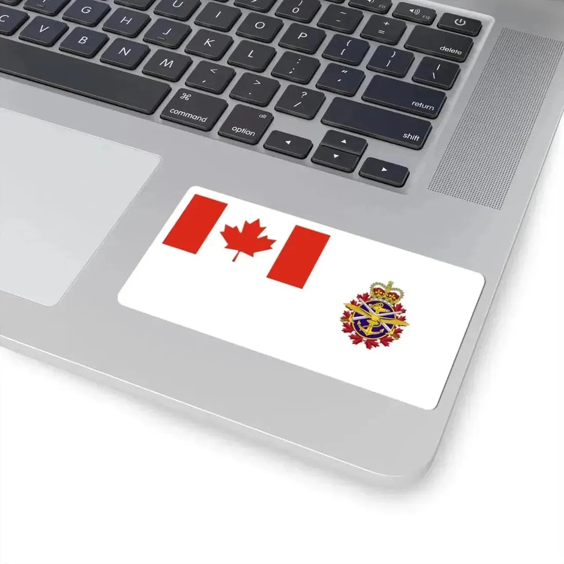 Flag of the Canadian Forces (Canada) STICKER Vinyl Kiss-Cut Decal - The Sticker Space