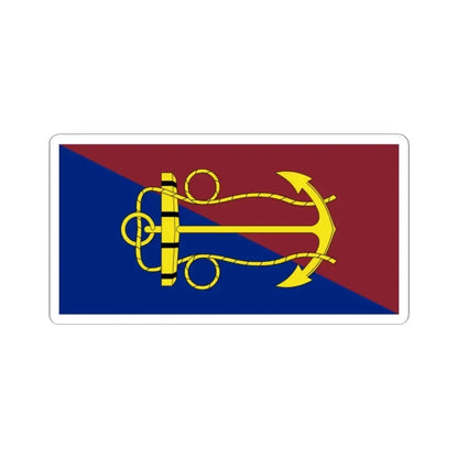 Flag of the Canadian Navy Board (Canada) STICKER Vinyl Kiss-Cut Decal 2 Inch White - The Sticker Space