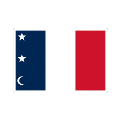 Flag of the Canadian Republic (Canada) STICKER Vinyl Kiss-Cut Decal 6 Inch White - The Sticker Space