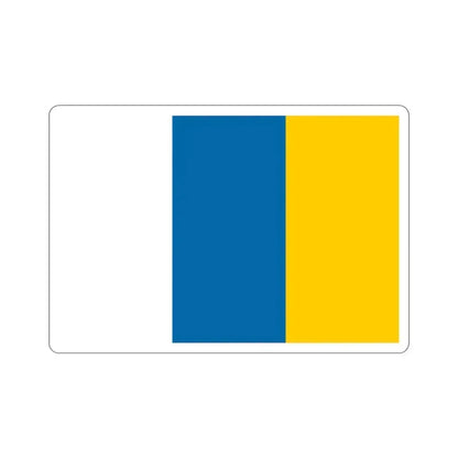 Flag of the Canary Islands STICKER Vinyl Die-Cut Decal 2 Inch - The Sticker Space