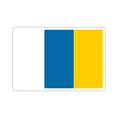 Flag of the Canary Islands STICKER Vinyl Die-Cut Decal 6 Inch - The Sticker Space