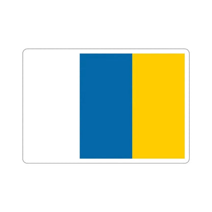 Flag of the Canary Islands STICKER Vinyl Die-Cut Decal - The Sticker Space