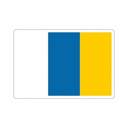 Flag of the Canary Islands STICKER Vinyl Die-Cut Decal - The Sticker Space