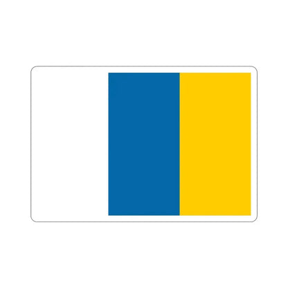 Flag of the Canary Islands STICKER Vinyl Die-Cut Decal - The Sticker Space