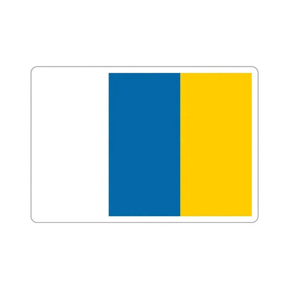 Flag of the Canary Islands STICKER Vinyl Die-Cut Decal - The Sticker Space