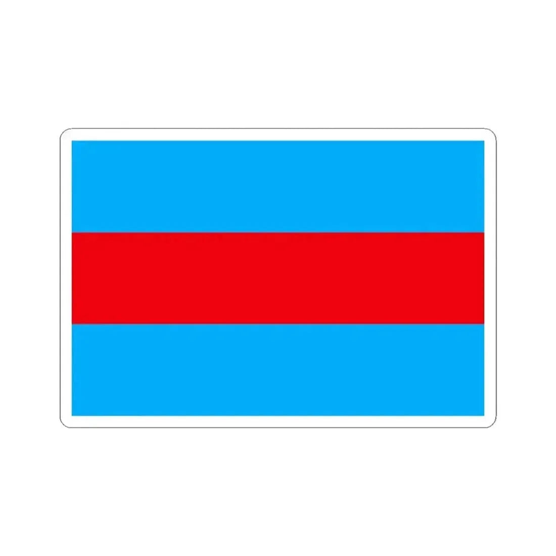 Flag of the Centrocaspian Dictatorship (Azerbaijan) STICKER Vinyl Kiss-Cut Decal 3 Inch White - The Sticker Space