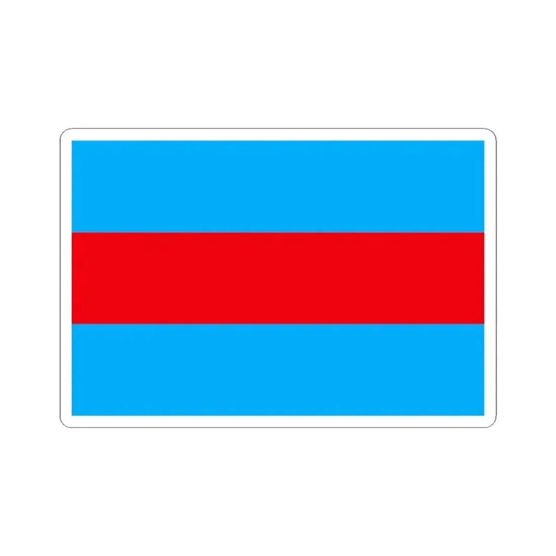 Flag of the Centrocaspian Dictatorship (Azerbaijan) STICKER Vinyl Kiss-Cut Decal 4 Inch White - The Sticker Space