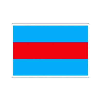 Flag of the Centrocaspian Dictatorship (Azerbaijan) STICKER Vinyl Kiss-Cut Decal 4 Inch White - The Sticker Space