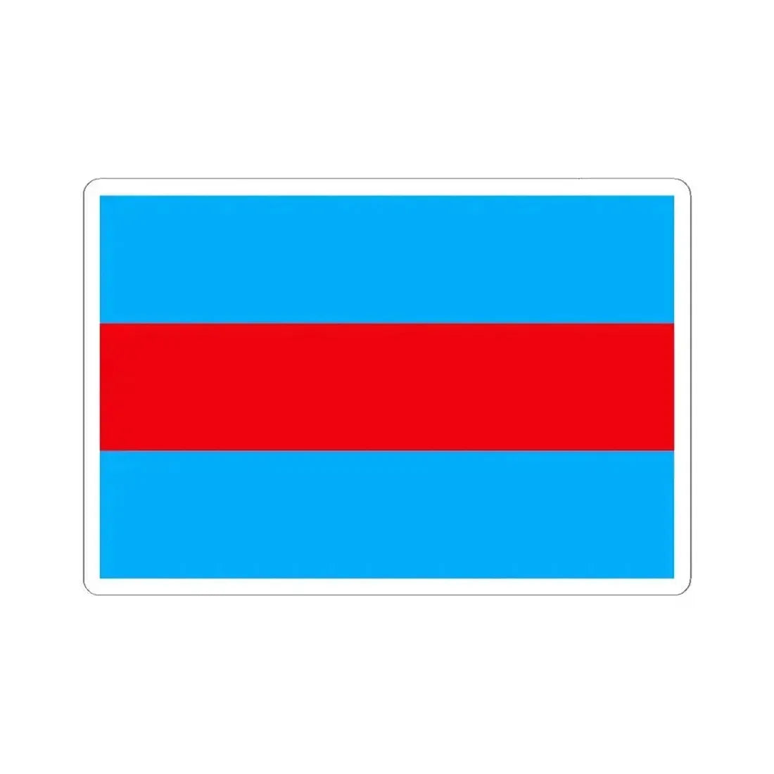 Flag of the Centrocaspian Dictatorship (Azerbaijan) STICKER Vinyl Kiss-Cut Decal 6 Inch White - The Sticker Space