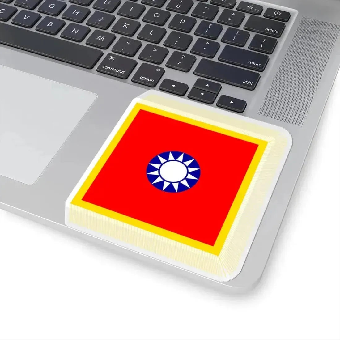 Flag of the Chairman of the ROC Military Affairs Commission (China) STICKER Vinyl Kiss-Cut Decal - The Sticker Space