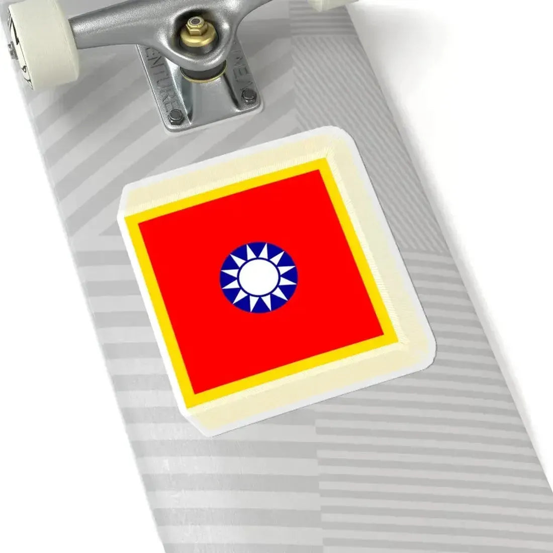 Flag of the Chairman of the ROC Military Affairs Commission (China) STICKER Vinyl Kiss-Cut Decal - The Sticker Space