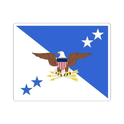 Flag of the Chairman of the U.S. Joint Chiefs of Staff (United States) STICKER Vinyl Kiss-Cut Decal 6 Inch White - The Sticker Space