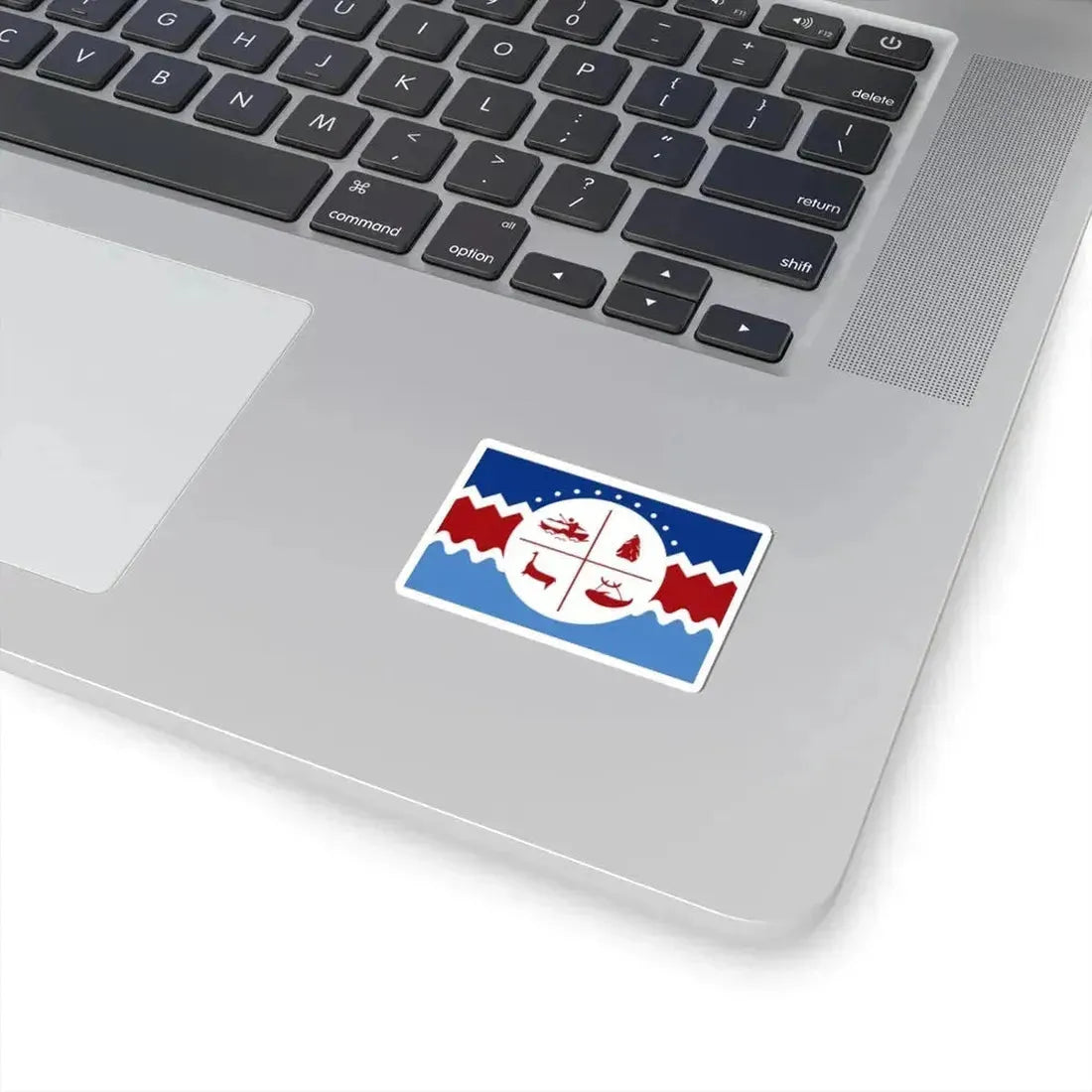 Flag of the Chango people (Chile) STICKER Vinyl Kiss-Cut Decal - The Sticker Space