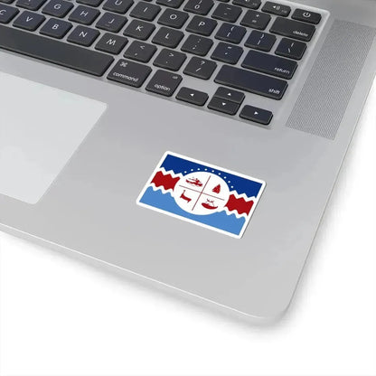 Flag of the Chango people (Chile) STICKER Vinyl Kiss-Cut Decal - The Sticker Space