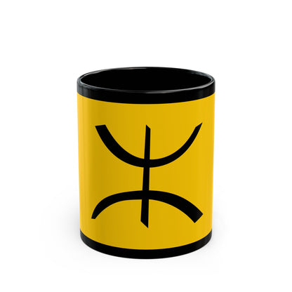 Flag of The Chaoui people - Black Coffee Mug-11oz-The Sticker Space