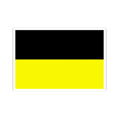 Flag of the Chiang Mai Rajabhat University (Thailand) STICKER Vinyl Kiss-Cut Decal 4 Inch White - The Sticker Space