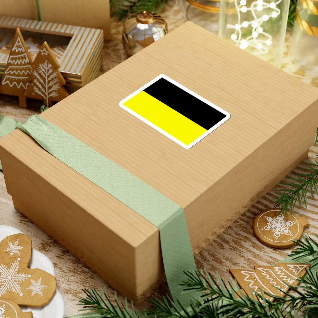 Flag of the Chiang Mai Rajabhat University (Thailand) STICKER Vinyl Kiss-Cut Decal - The Sticker Space