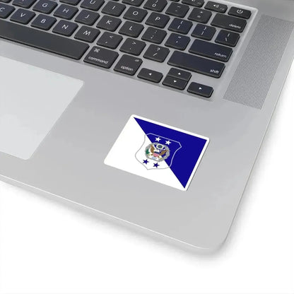 Flag of the Chief Master Sergeant of the Air Force (United States) STICKER Vinyl Kiss-Cut Decal - The Sticker Space