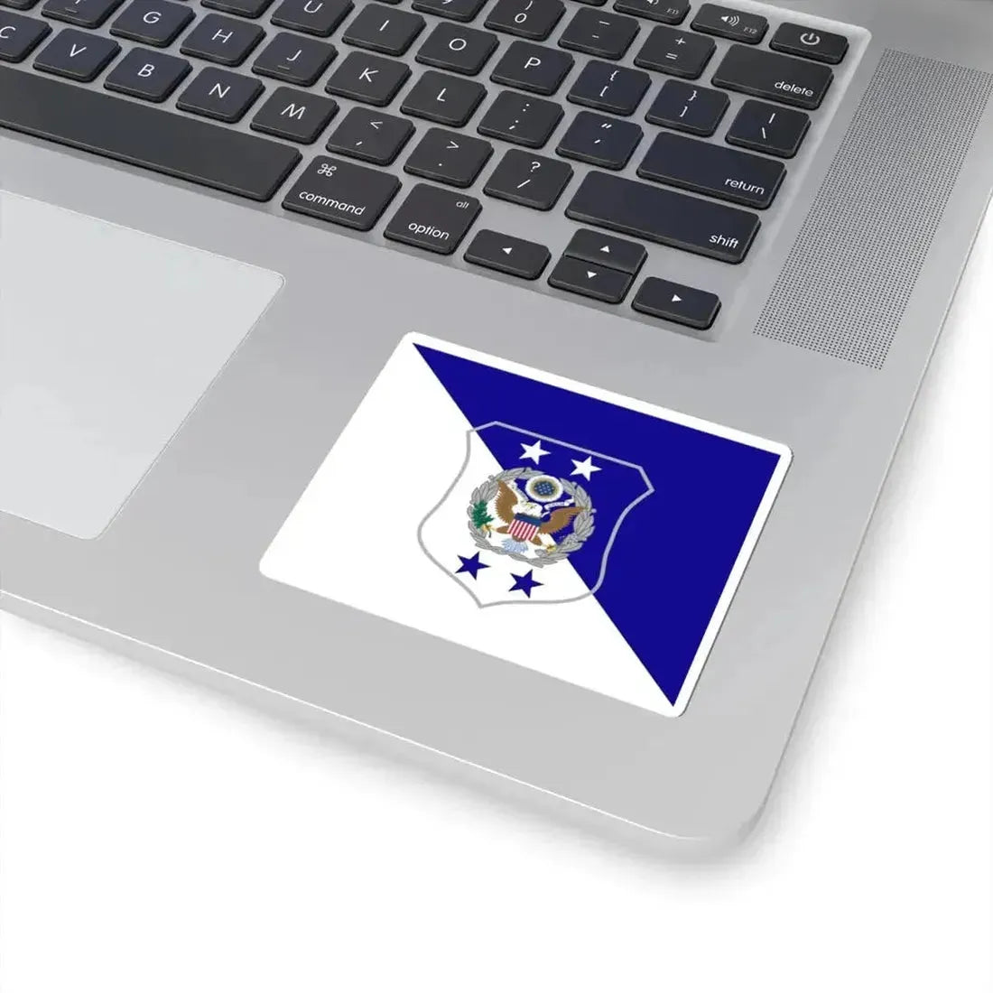 Flag of the Chief Master Sergeant of the Air Force (United States) STICKER Vinyl Kiss-Cut Decal - The Sticker Space