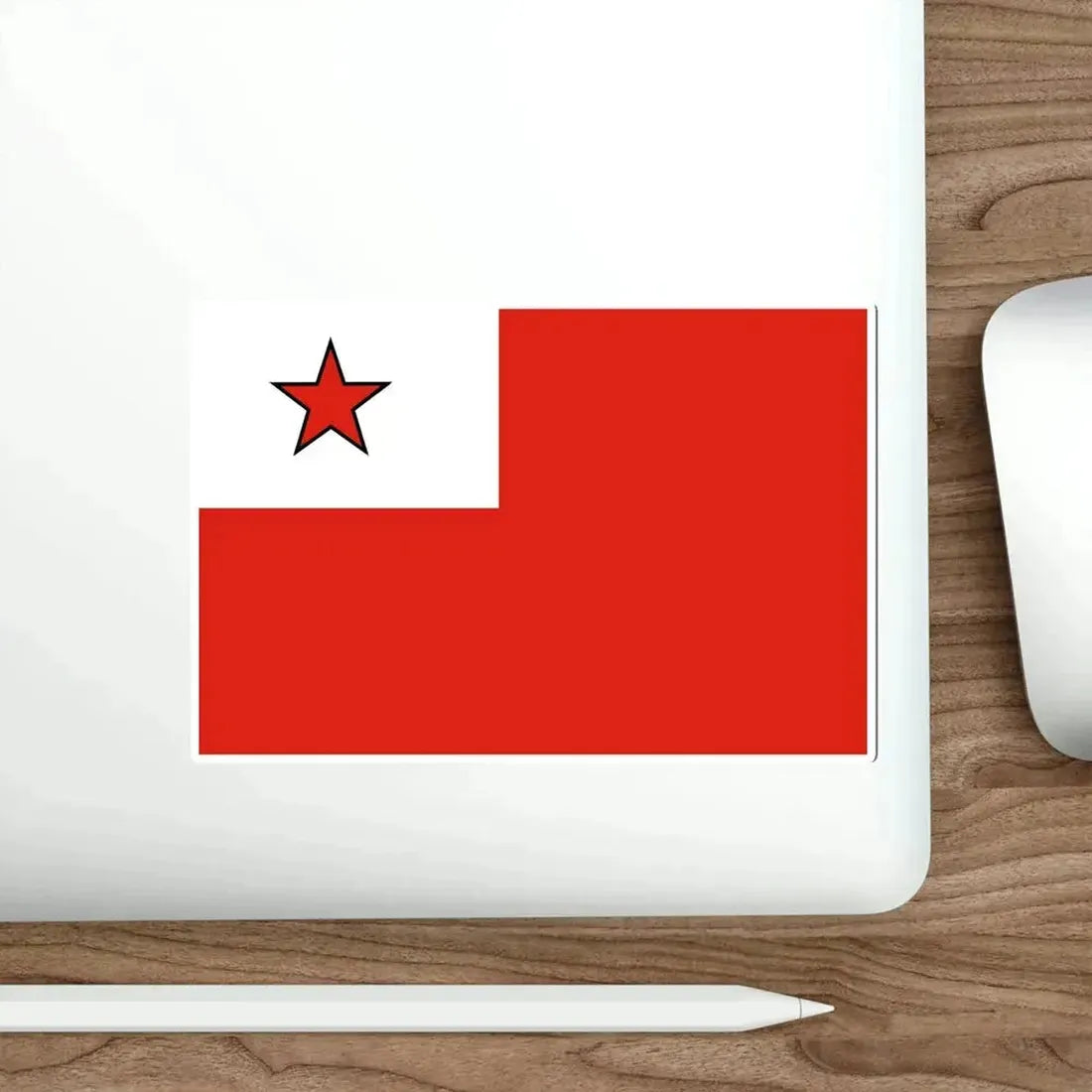 Flag of the Chief of Army of Cuba STICKER Vinyl Die-Cut Decal - The Sticker Space