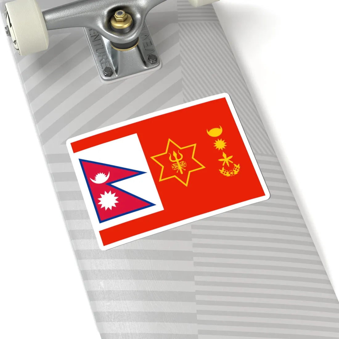 Flag of the Chief of Army Staff of Nepali Army (Nepal) STICKER Vinyl Kiss-Cut Decal - The Sticker Space