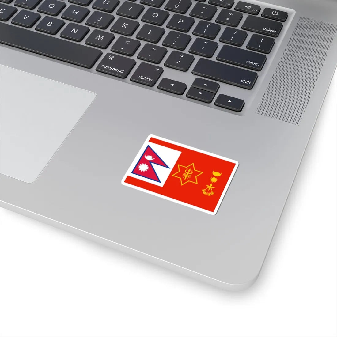 Flag of the Chief of Army Staff of Nepali Army (Nepal) STICKER Vinyl Kiss-Cut Decal - The Sticker Space