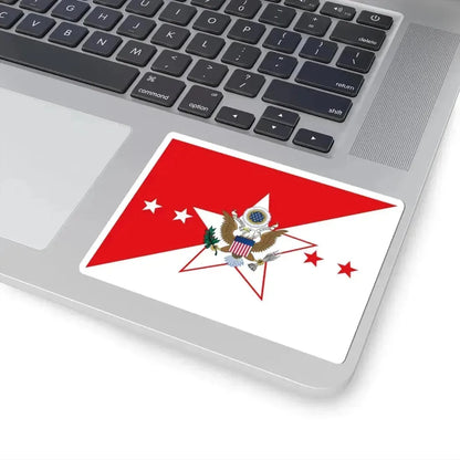Flag of the Chief of Staff of the United States Army (United States) STICKER Vinyl Kiss-Cut Decal - The Sticker Space