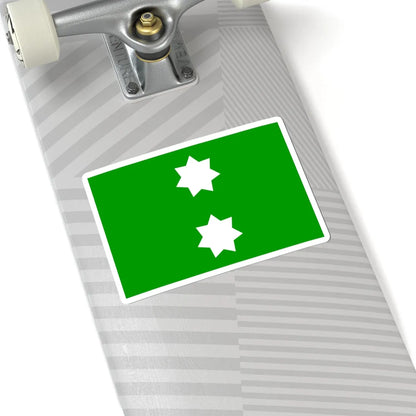 Flag of the Chief of the General Staff of the Army Kingdom of Iraq (Iraq) STICKER Vinyl Kiss-Cut Decal - The Sticker Space