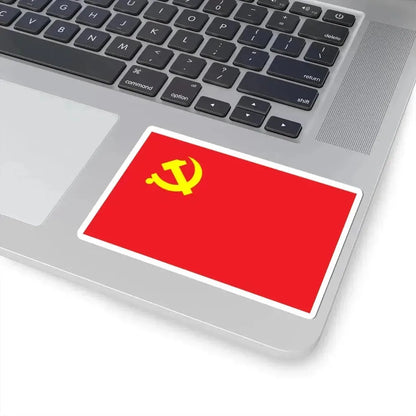 Flag of the Chinese Communist Party (China) STICKER Vinyl Kiss-Cut Decal - The Sticker Space