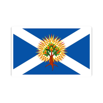 Flag of the Church of Scotland (Scotland) STICKER Vinyl Kiss-Cut Decal 2 Inch White - The Sticker Space