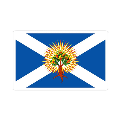Flag of the Church of Scotland (Scotland) STICKER Vinyl Kiss-Cut Decal 6 Inch White - The Sticker Space