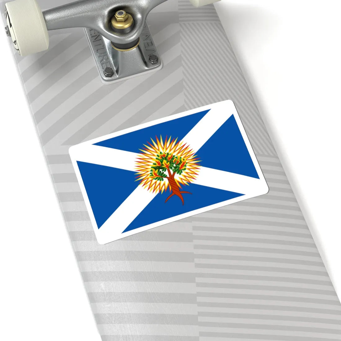 Flag of the Church of Scotland (Scotland) STICKER Vinyl Kiss-Cut Decal - The Sticker Space
