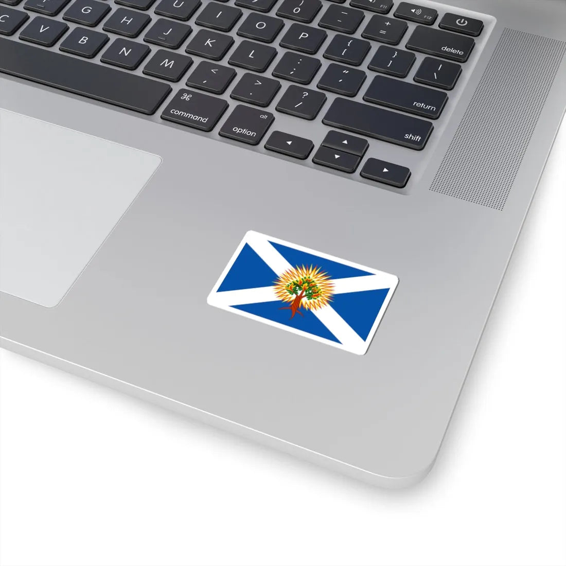 Flag of the Church of Scotland (Scotland) STICKER Vinyl Kiss-Cut Decal - The Sticker Space