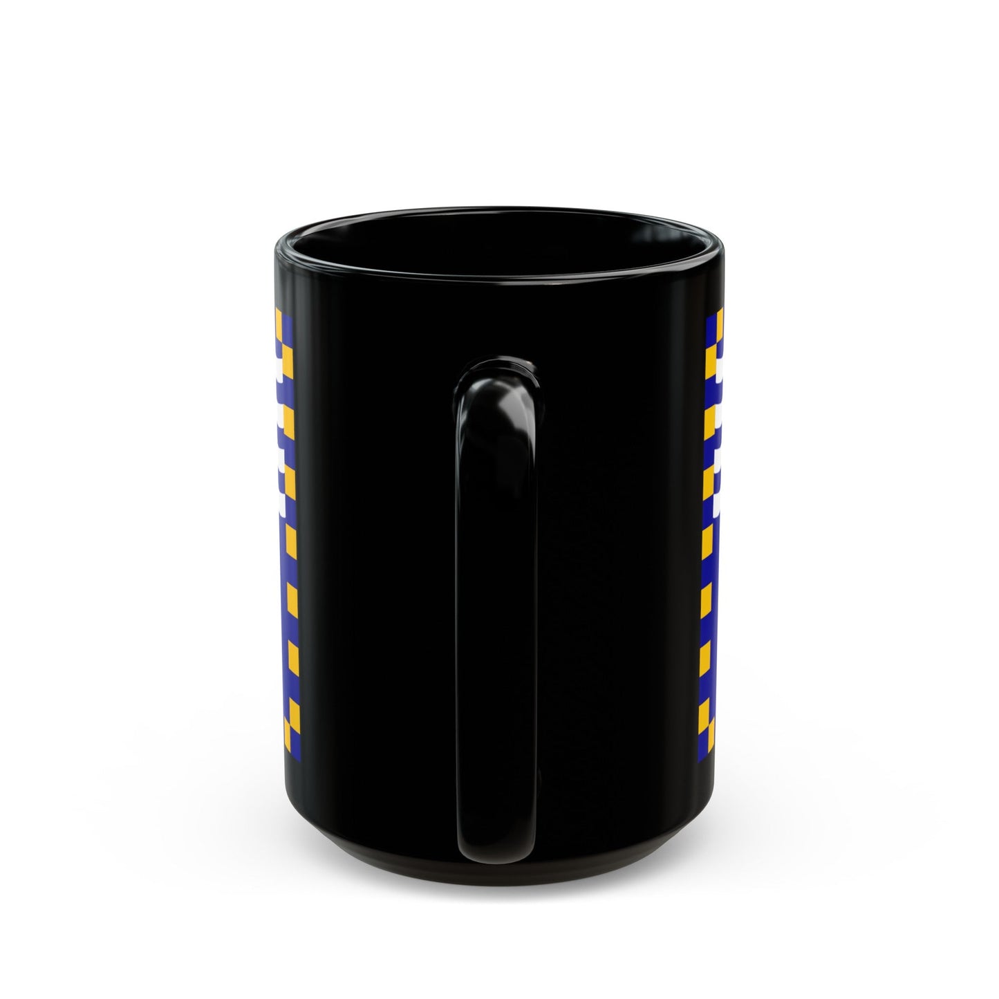 Flag of the City of Brisbane Australia - Black Coffee Mug-The Sticker Space