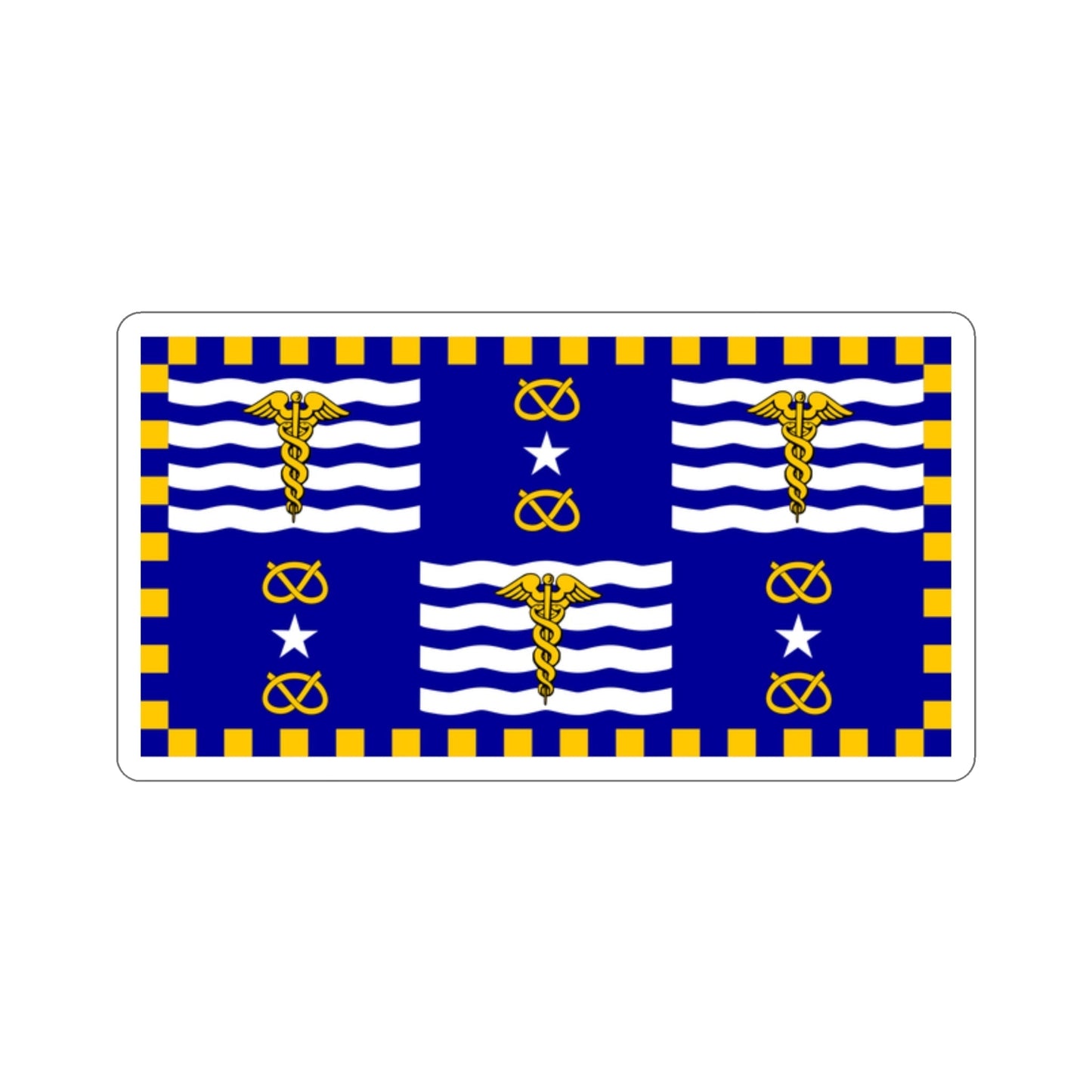 Flag of the City of Brisbane Australia STICKER Vinyl Die-Cut Decal-2 Inch-The Sticker Space