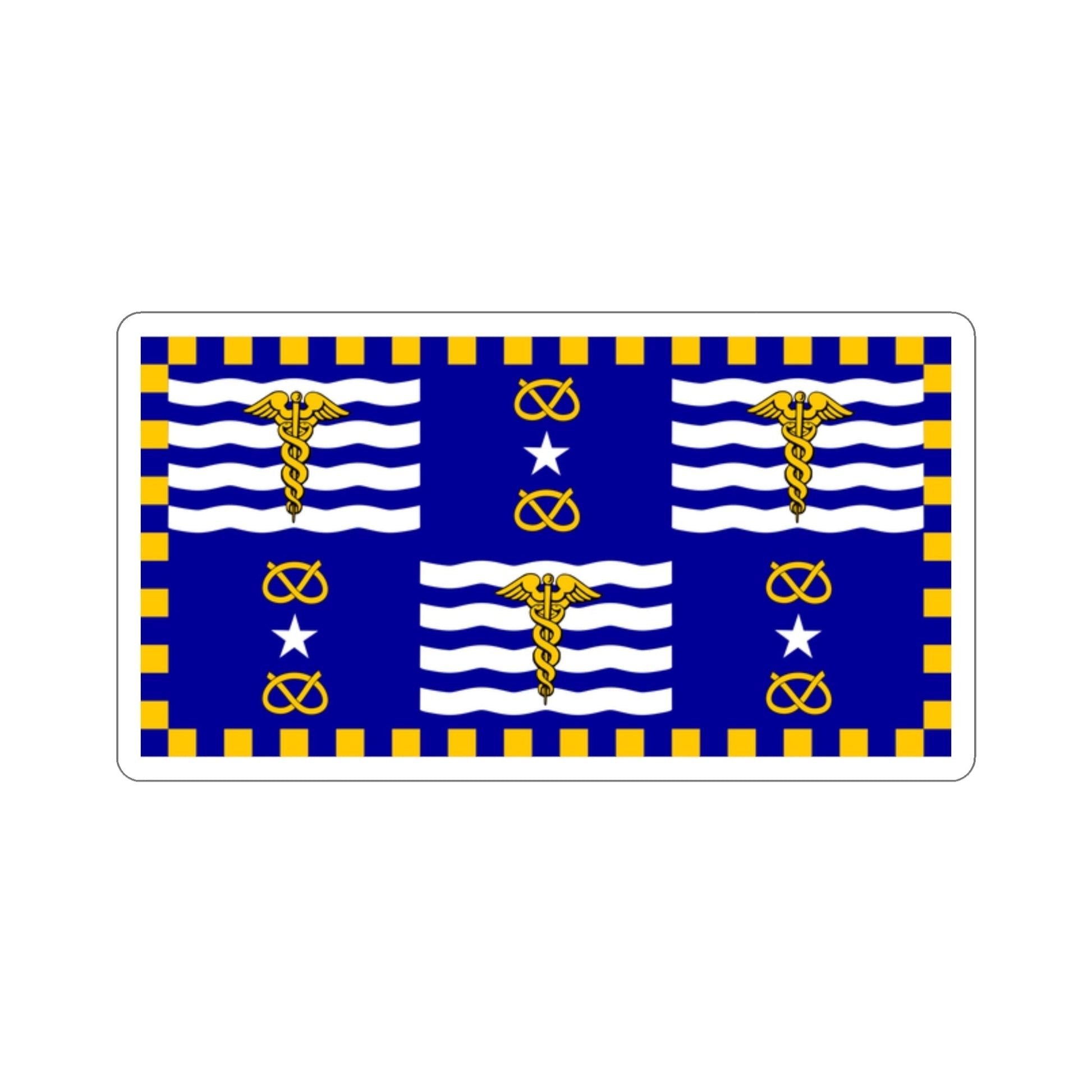 Flag of the City of Brisbane Australia STICKER Vinyl Die-Cut Decal-2 Inch-The Sticker Space