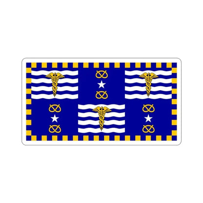 Flag of the City of Brisbane Australia STICKER Vinyl Die-Cut Decal 2 Inch - The Sticker Space
