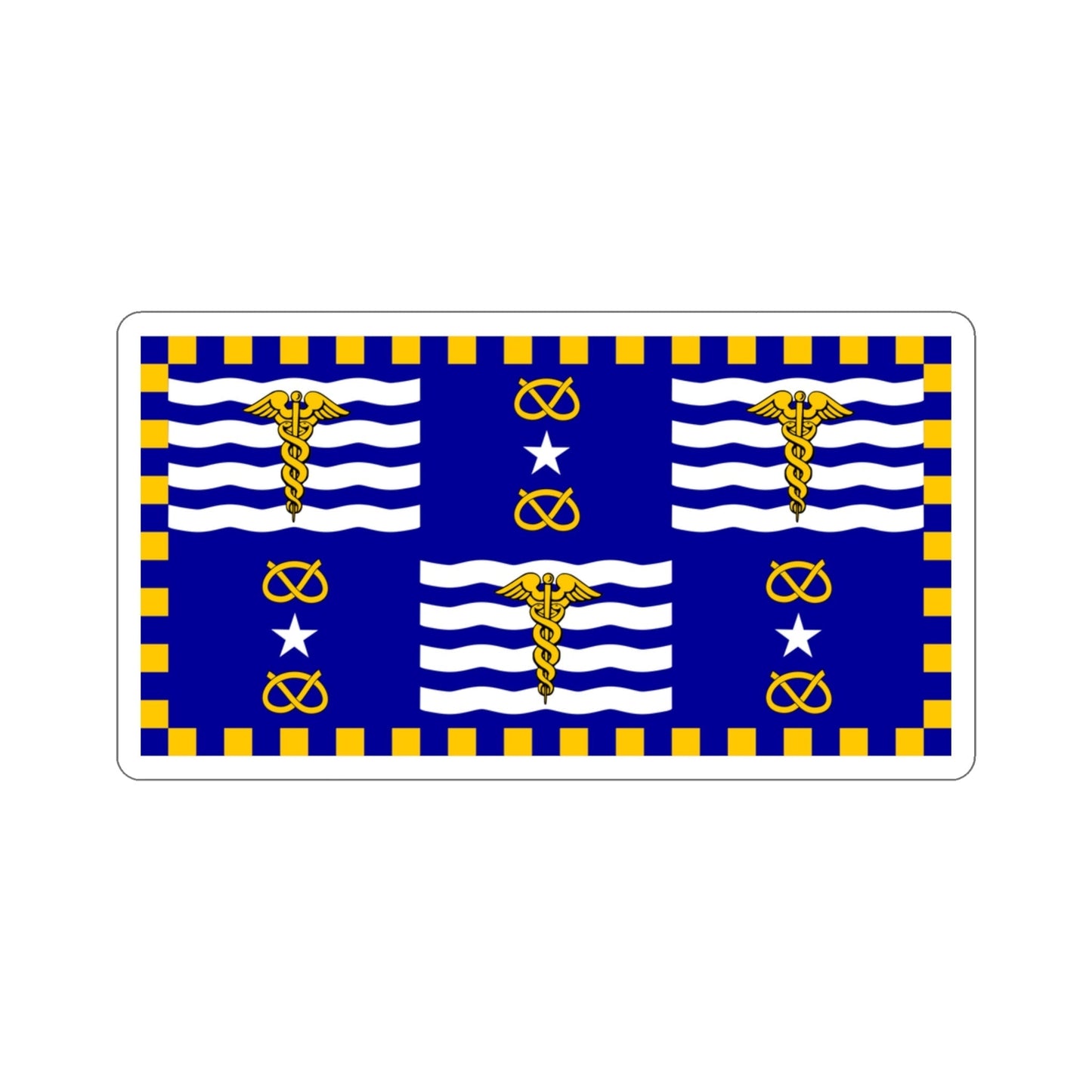 Flag of the City of Brisbane Australia STICKER Vinyl Die-Cut Decal-3 Inch-The Sticker Space