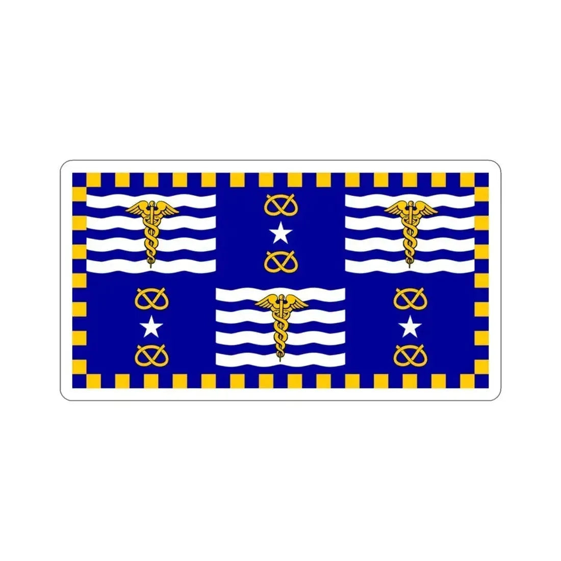 Flag of the City of Brisbane Australia STICKER Vinyl Die-Cut Decal 3 Inch - The Sticker Space