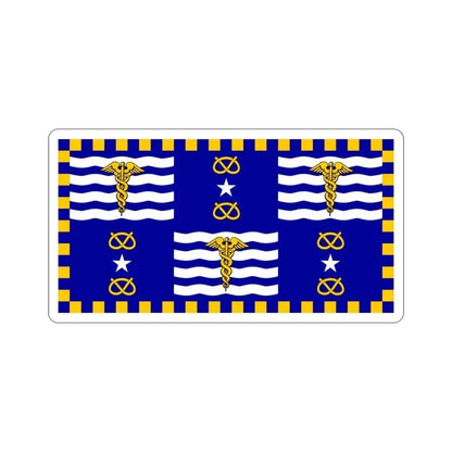 Flag of the City of Brisbane Australia STICKER Vinyl Die-Cut Decal 3 Inch - The Sticker Space