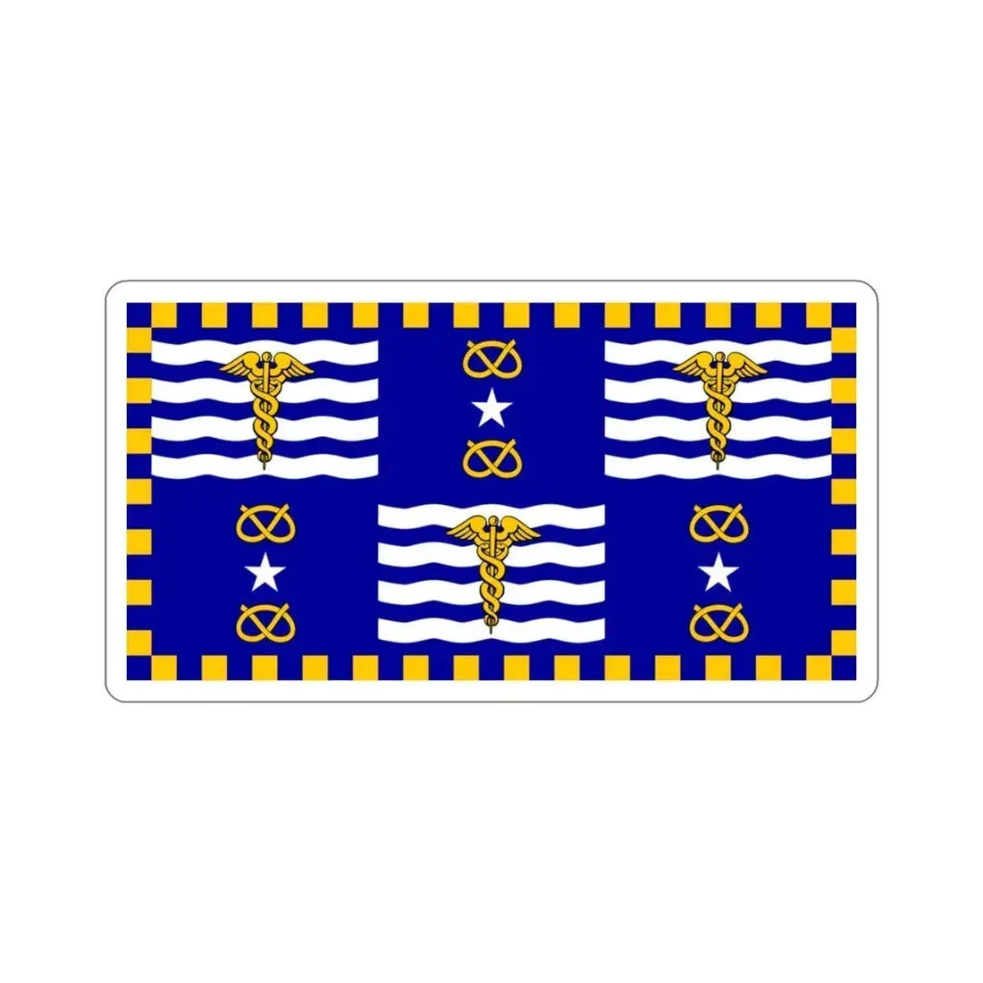 Flag of the City of Brisbane Australia STICKER Vinyl Die-Cut Decal 3 Inch - The Sticker Space