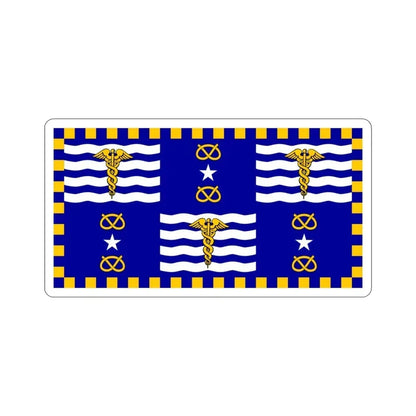 Flag of the City of Brisbane Australia STICKER Vinyl Die-Cut Decal 3 Inch - The Sticker Space