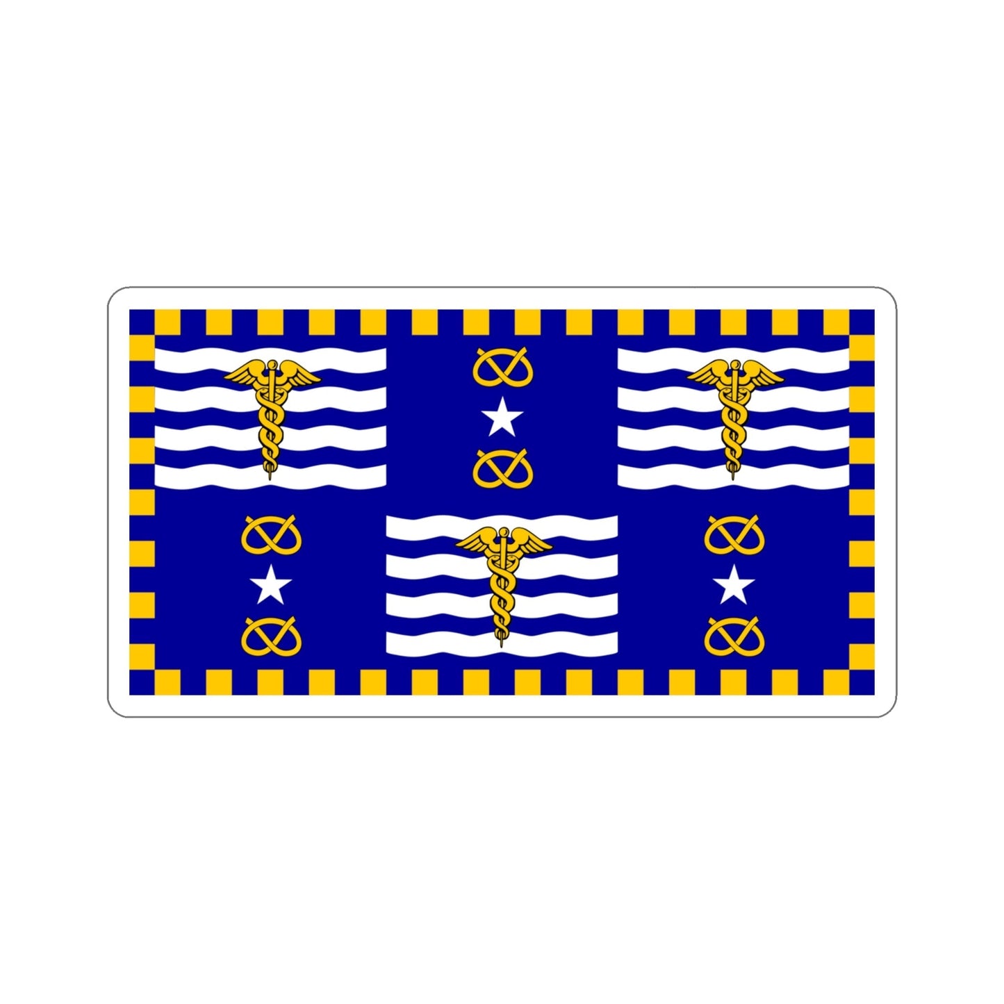 Flag of the City of Brisbane Australia STICKER Vinyl Die-Cut Decal-4 Inch-The Sticker Space