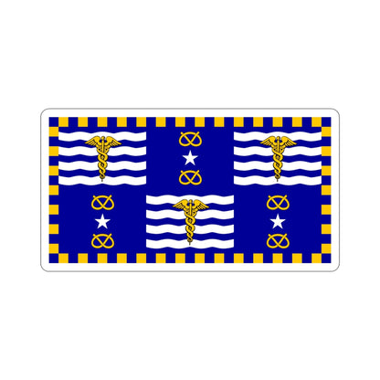 Flag of the City of Brisbane Australia STICKER Vinyl Die-Cut Decal-4 Inch-The Sticker Space