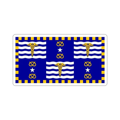 Flag of the City of Brisbane Australia STICKER Vinyl Die-Cut Decal 4 Inch - The Sticker Space