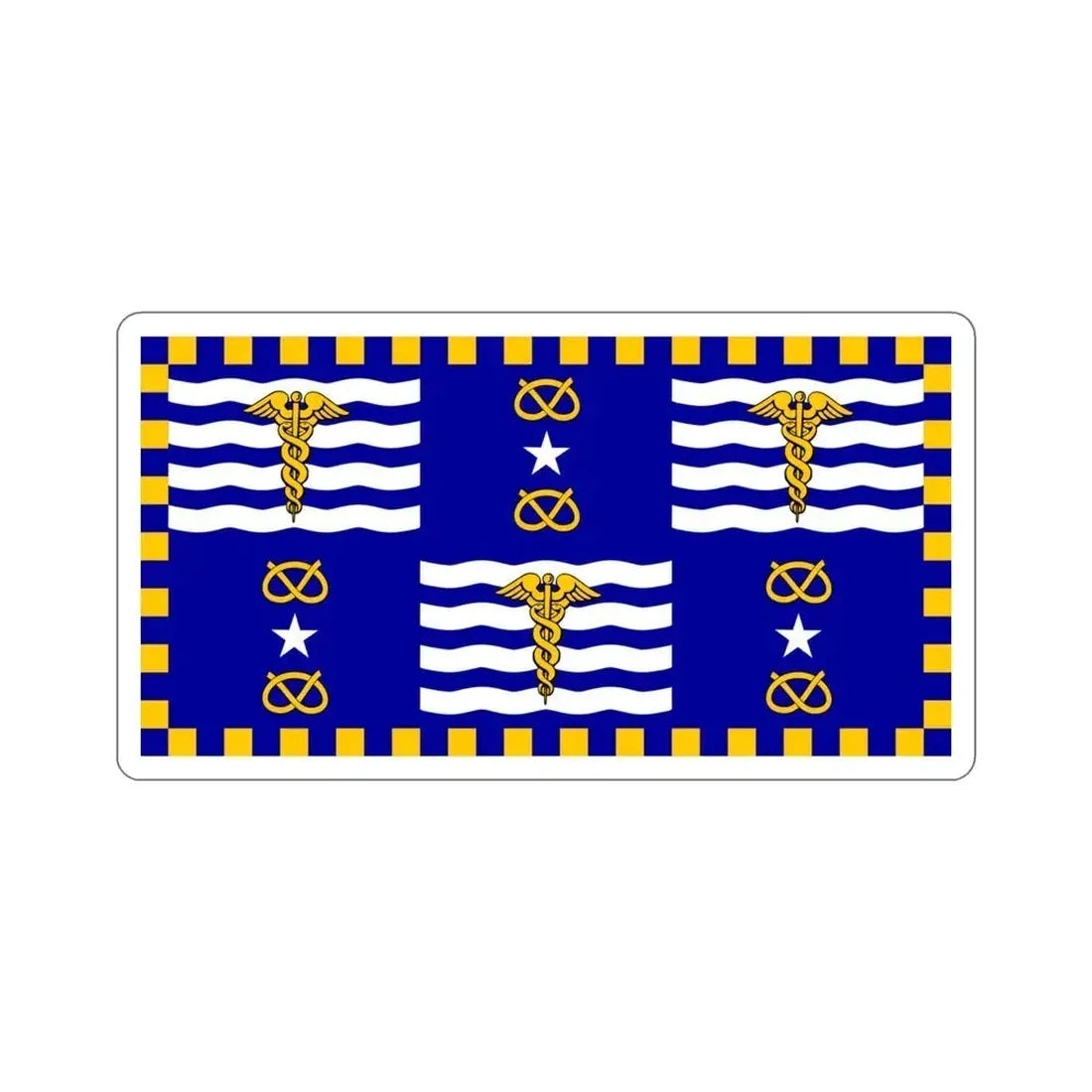 Flag of the City of Brisbane Australia STICKER Vinyl Die-Cut Decal 4 Inch - The Sticker Space
